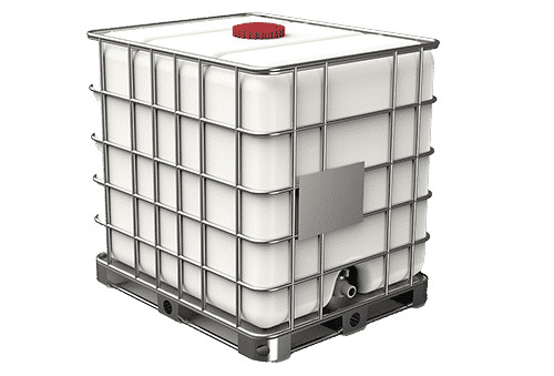 INTERMEDIATE BULK CONTAINER - NEW BOTTLE IN USED CAGE