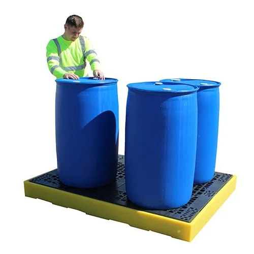 4 DRUM SPILL PALLET