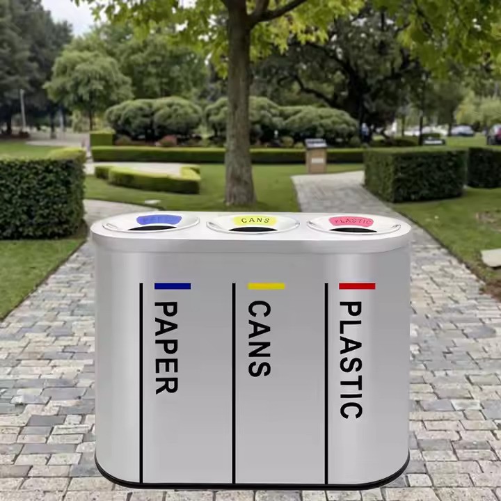 3 COMPARTMENT BIN 3 x 60 LITRES