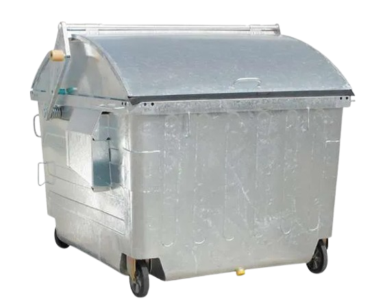 Next Bridge 4.5 CBM MOBILE GARBAGE BIN DOME LID   for heavy-duty industrial refuse collection in UAE and Gulf region